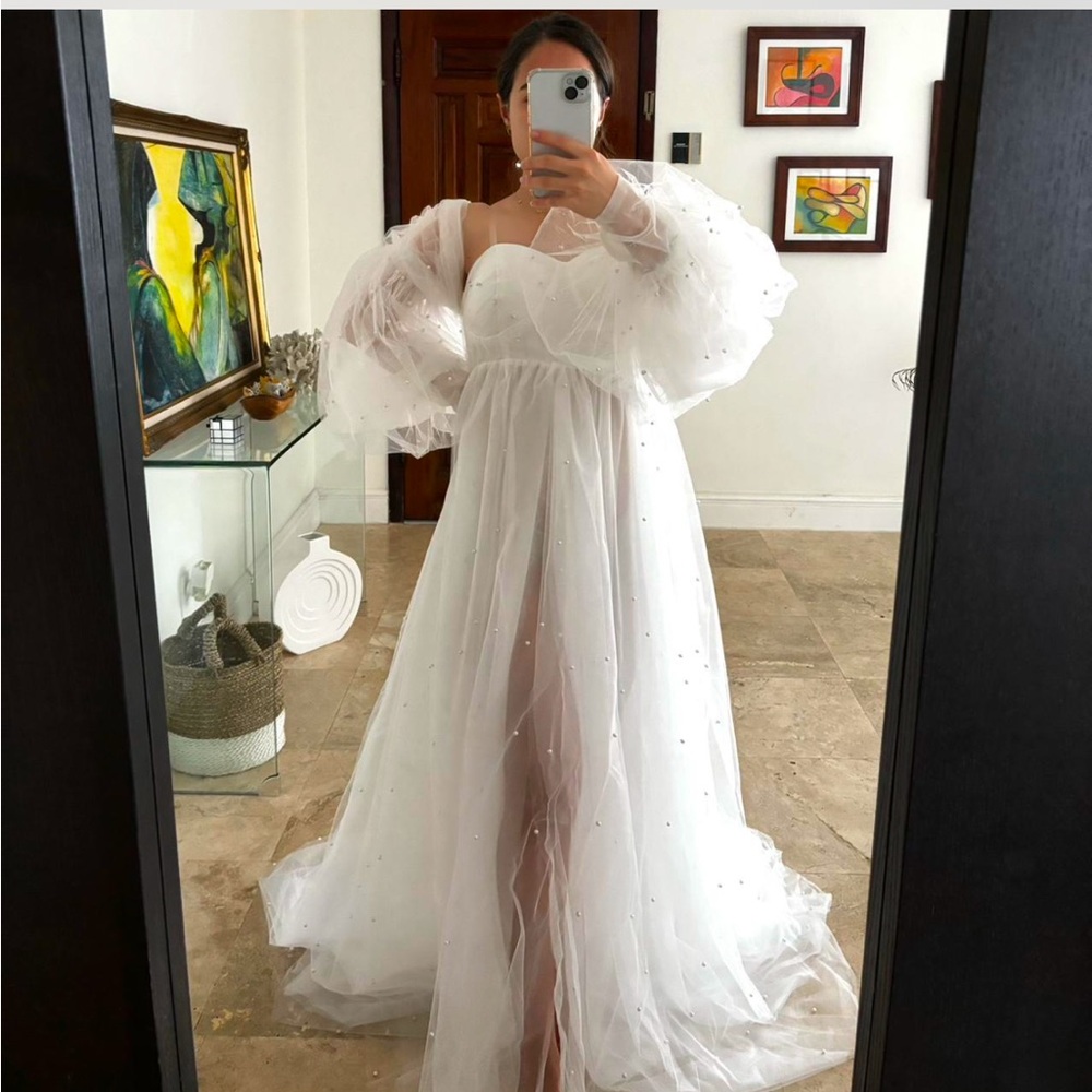 Maternity photo shoot dress